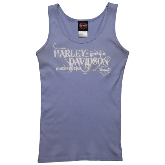 Vintage Harley Davidson Ribbed Women's Tank Tee