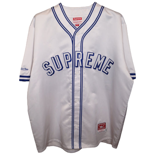 Supreme x Mitchell & Ness Satin Jersey