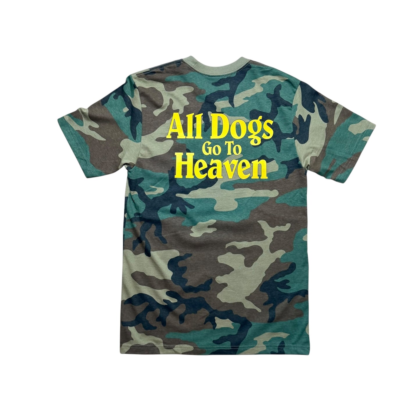 Supreme All Dogs Go To Heaven Tee Camo