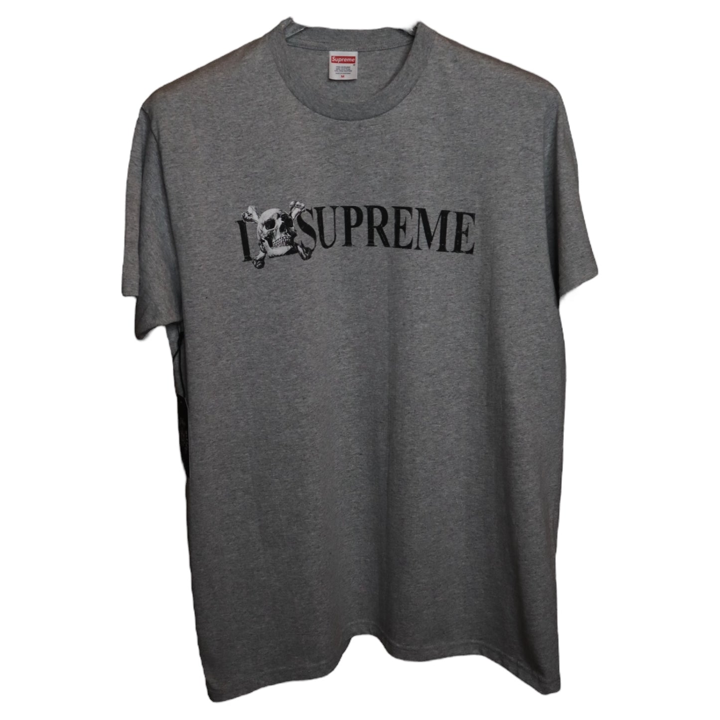 Supreme Skull Tee Grey