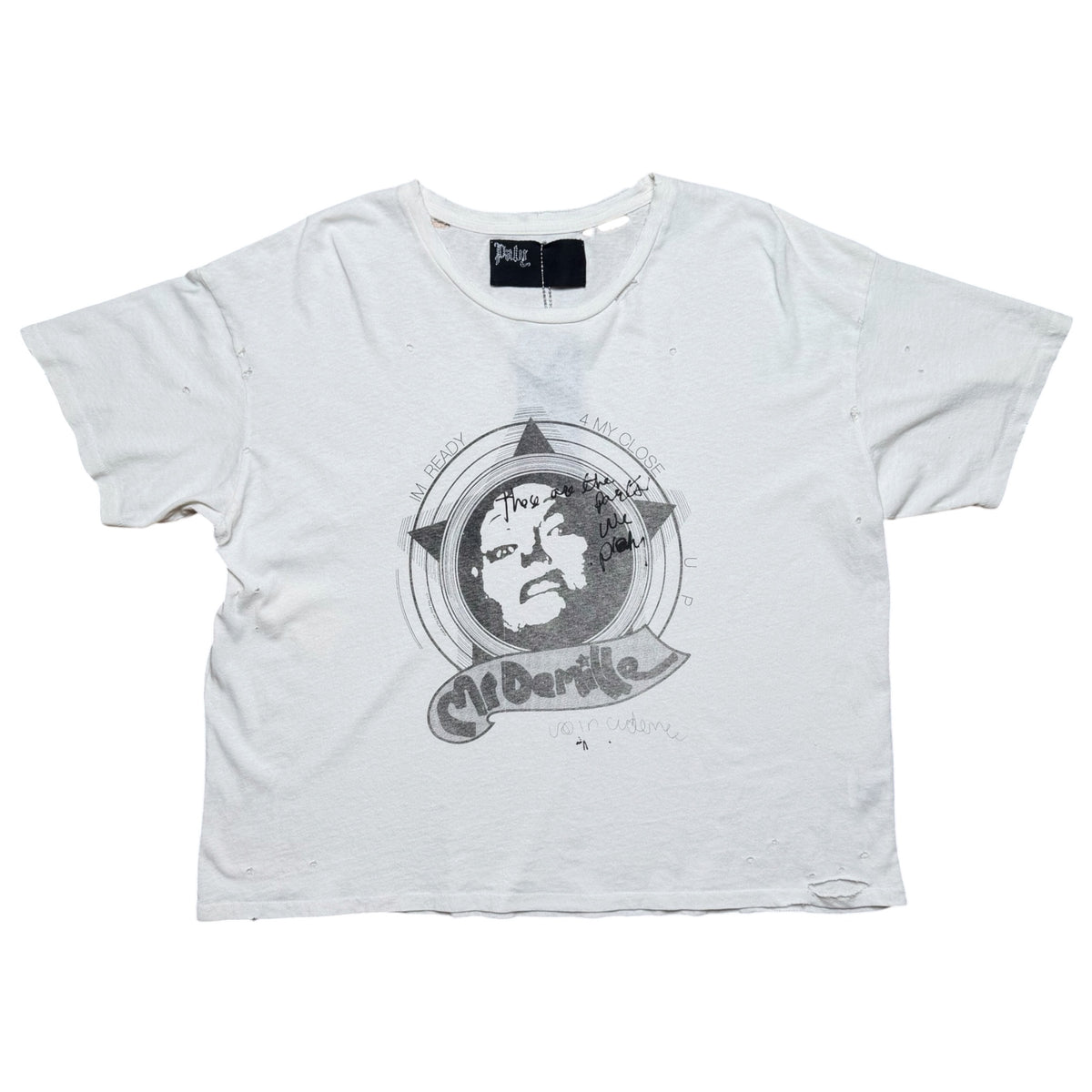 Paly Close Up White tee