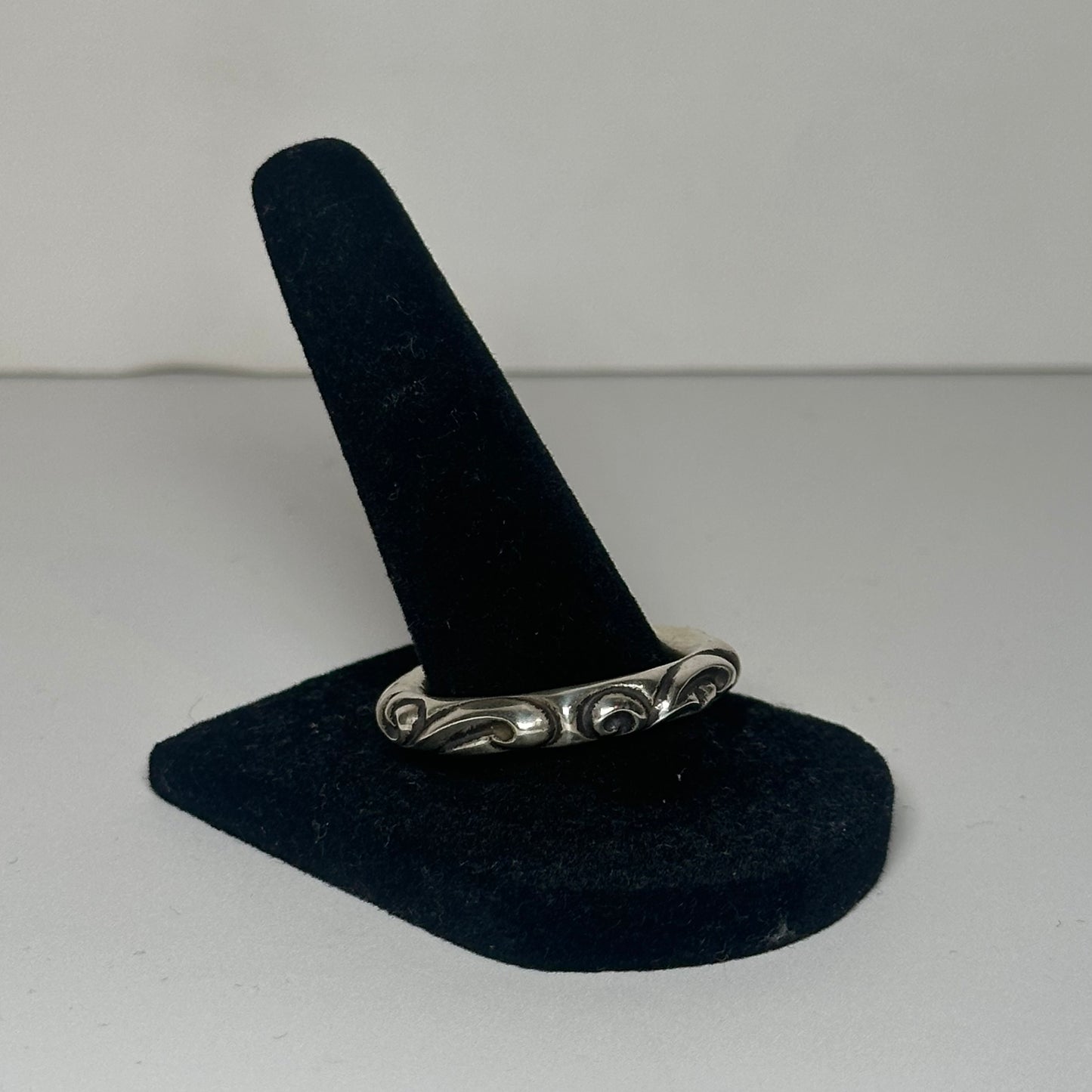 CH .925 Scroll Band Ring