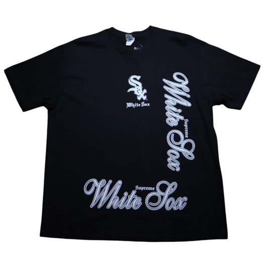 Supreme MLB CHI Sox Teams Tee Black