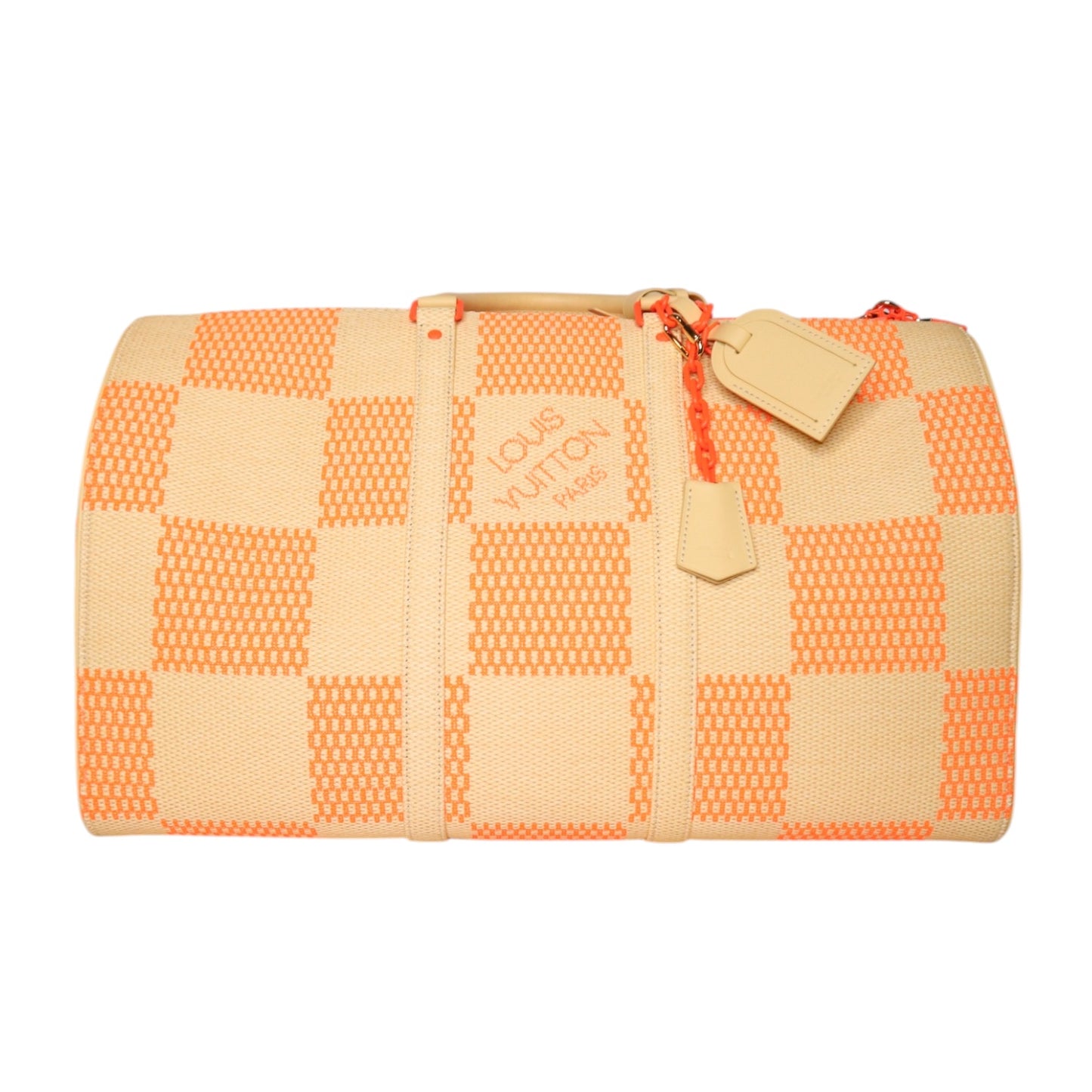 L V Virgil Abloh Keepall Bandouliere 50 Dufflebag