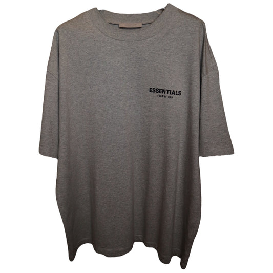 Essentials Grey Logo Tee