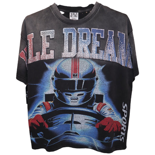 Vale Speed Bling Tee Black