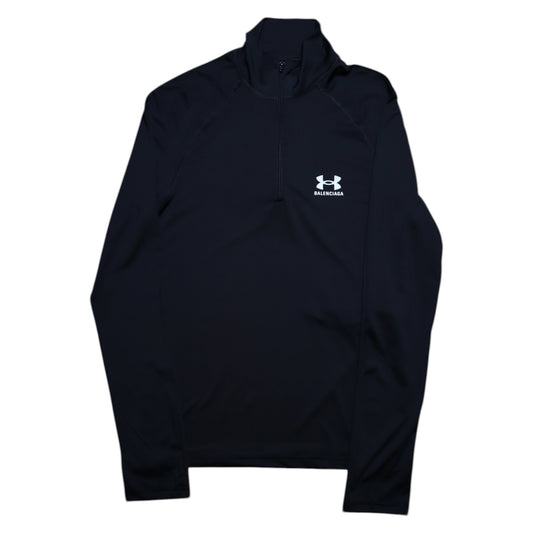 Balenciaga x Under Armor Quarter Zip Black