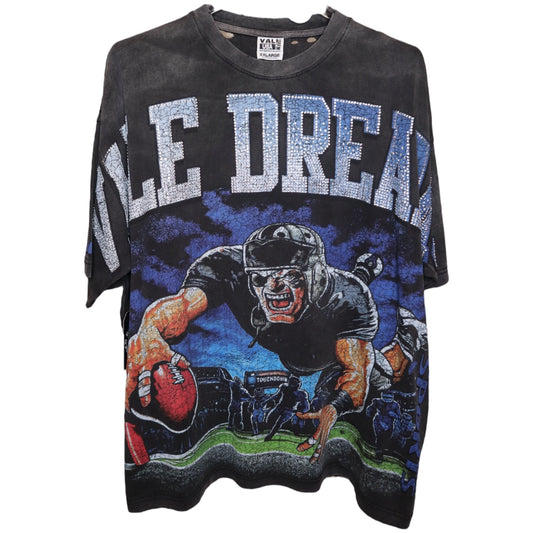 Vale Gridiron Bling Tee Black