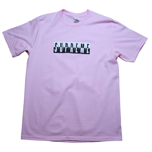 Supreme Split Pink Tee