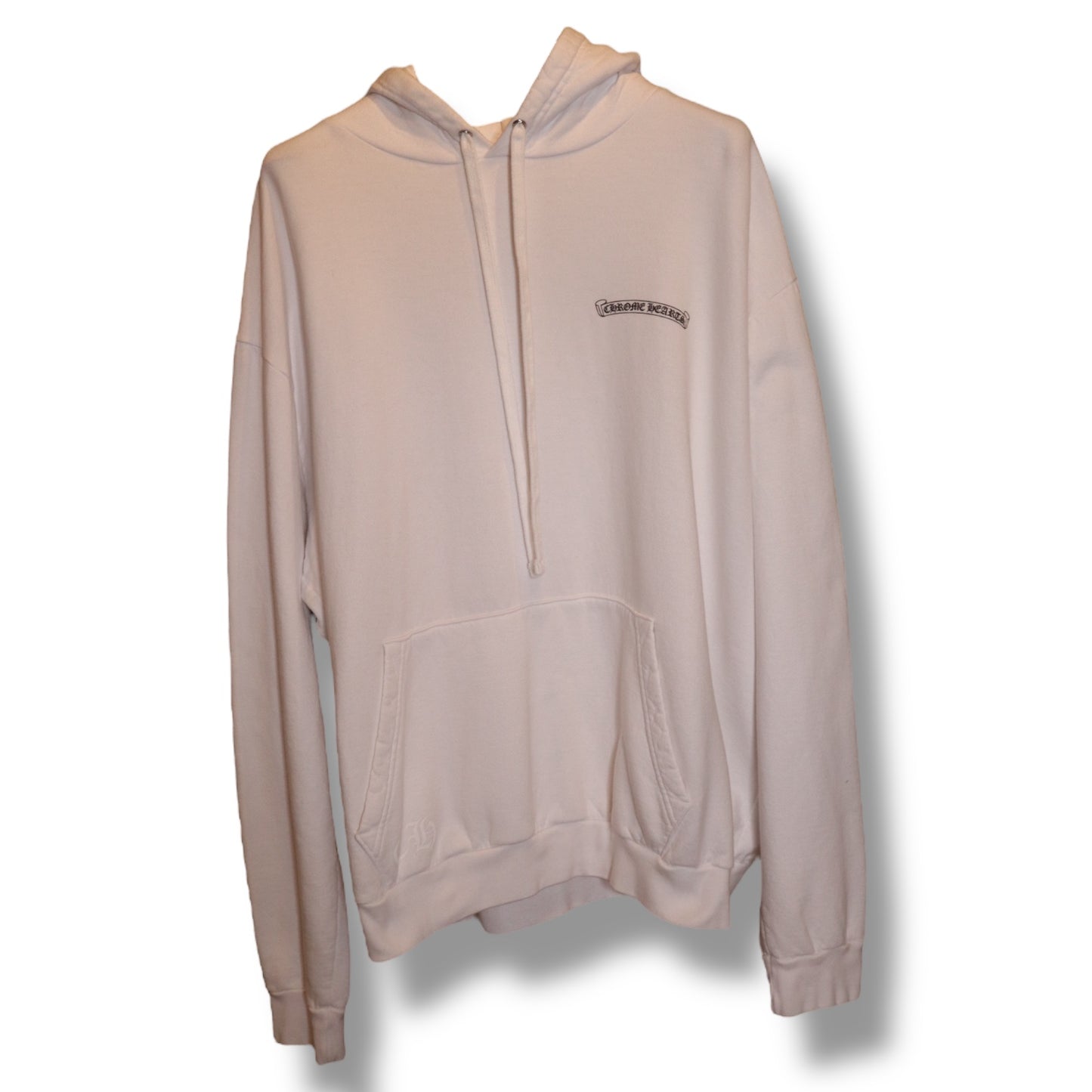 CH Emblem White Hoodie