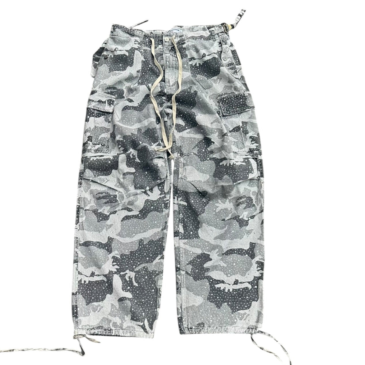 Vale Camo Rhinestone Cargo Pants