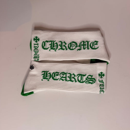 CH Socks White/Green