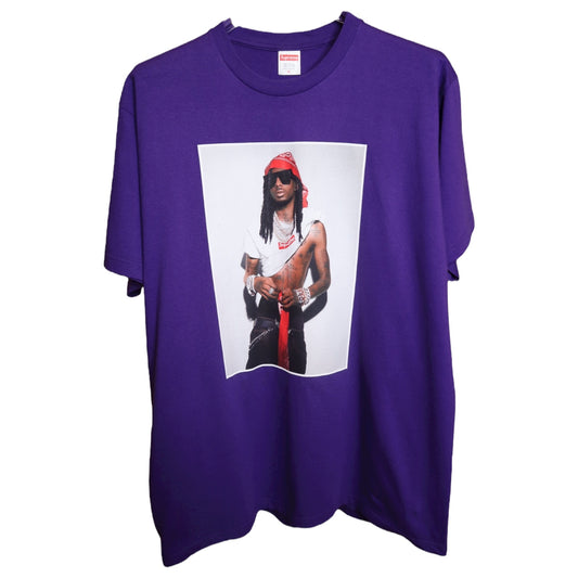 Supreme Playboi Carti Photo Tee Purple