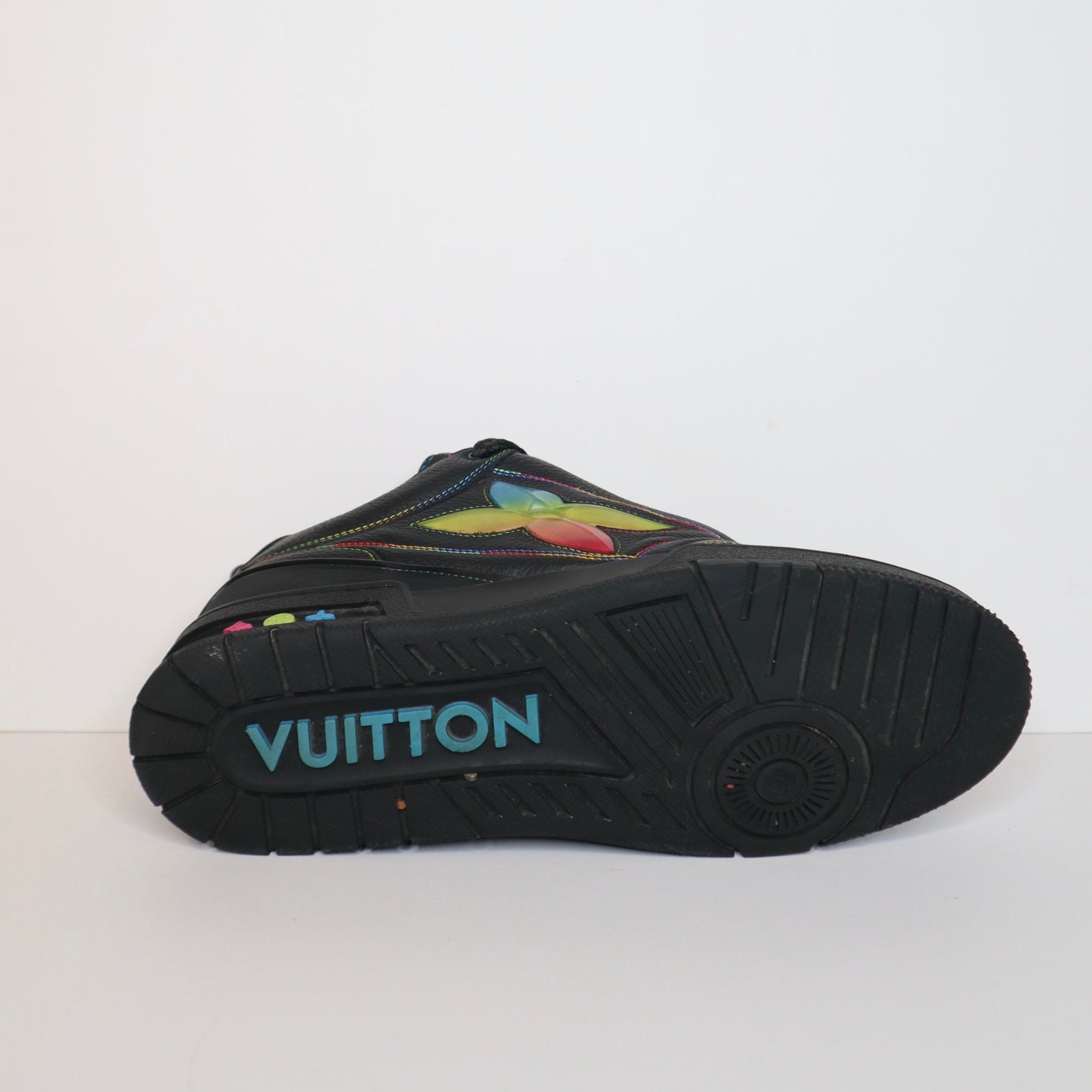L V Skate Black Multicolor Sneaker