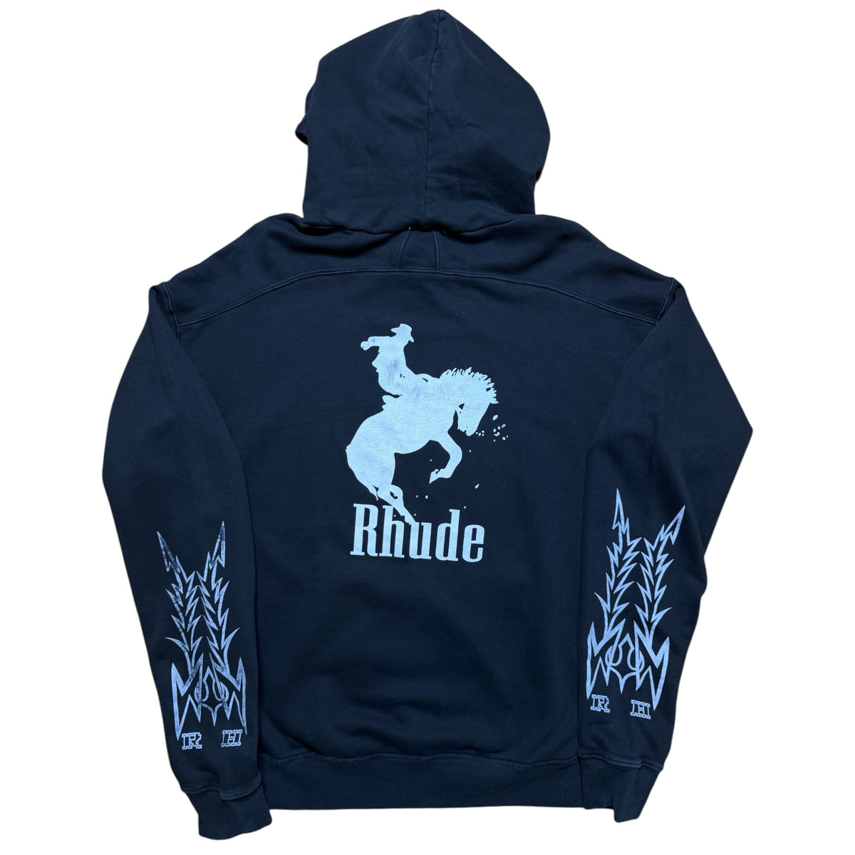 Rhude Tribal Box Black Hoodie