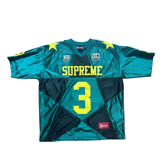 Supreme Star Football Jersey Dark Green
