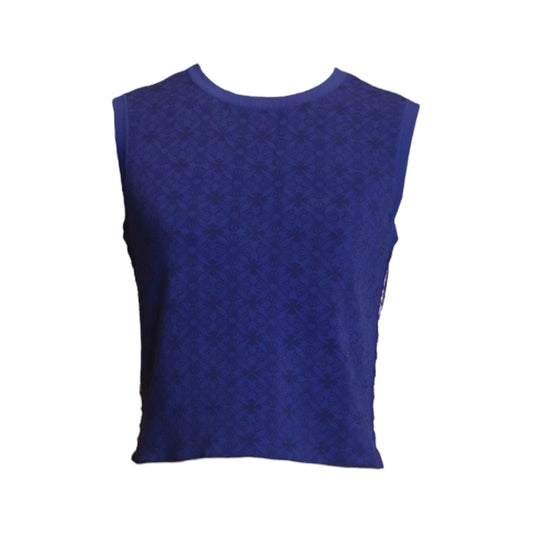 CH Blue Monogram Knit Tank