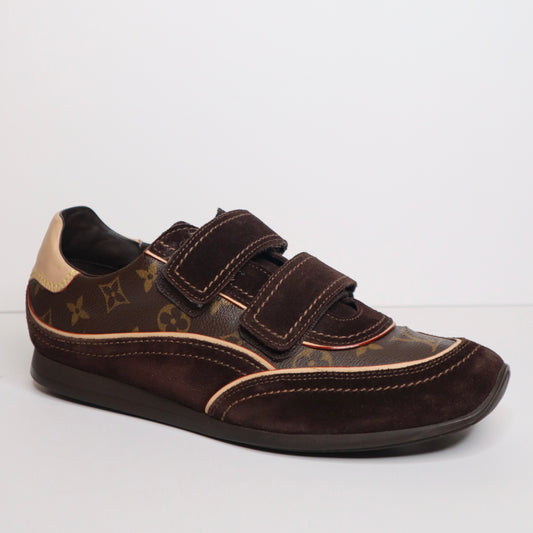 Vintage L V Strap Sneaker
