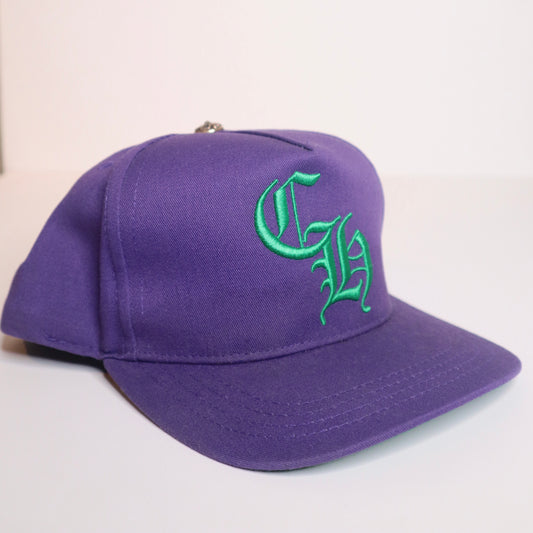CH Purple/Green Embroidered Trucker Hat