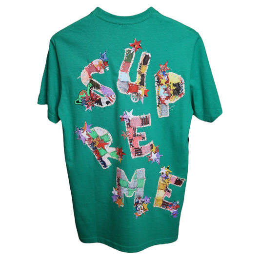 Supreme Patchwork Green Tee