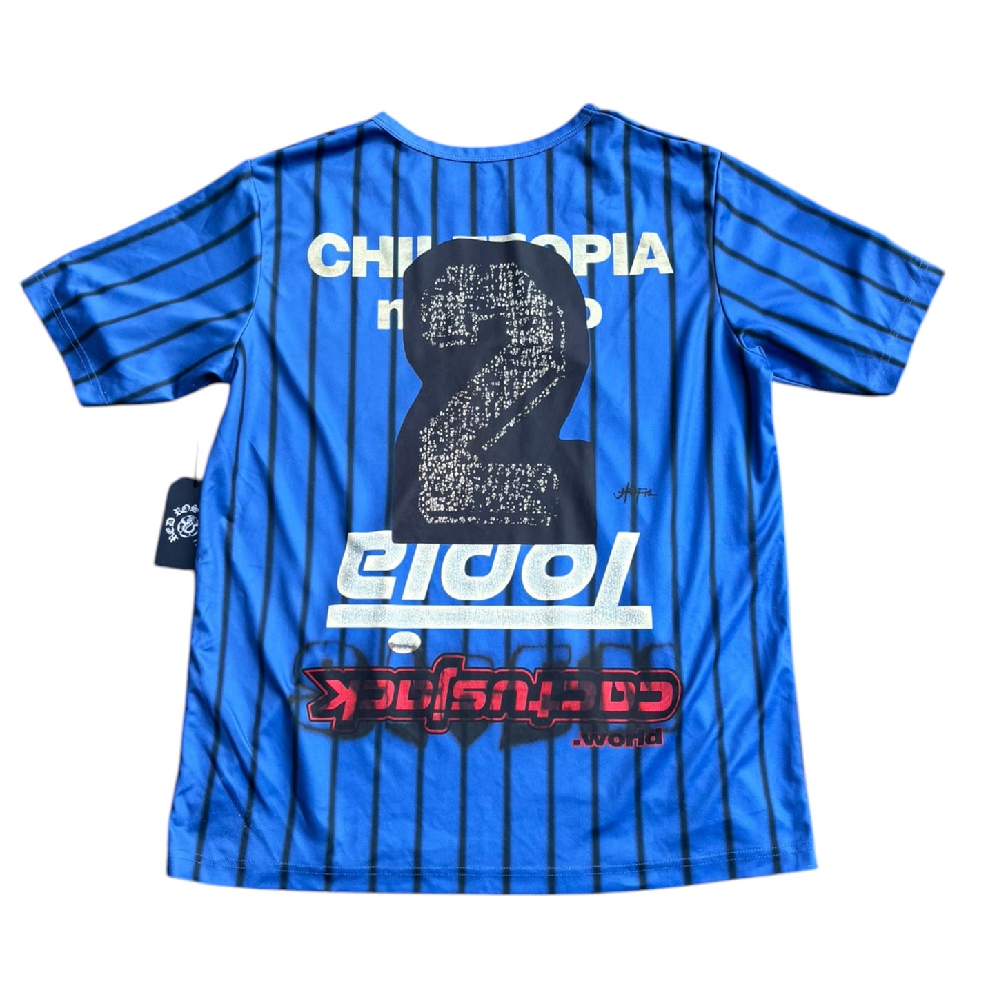 Travis Scott Cactus Jack Jersey Blue
