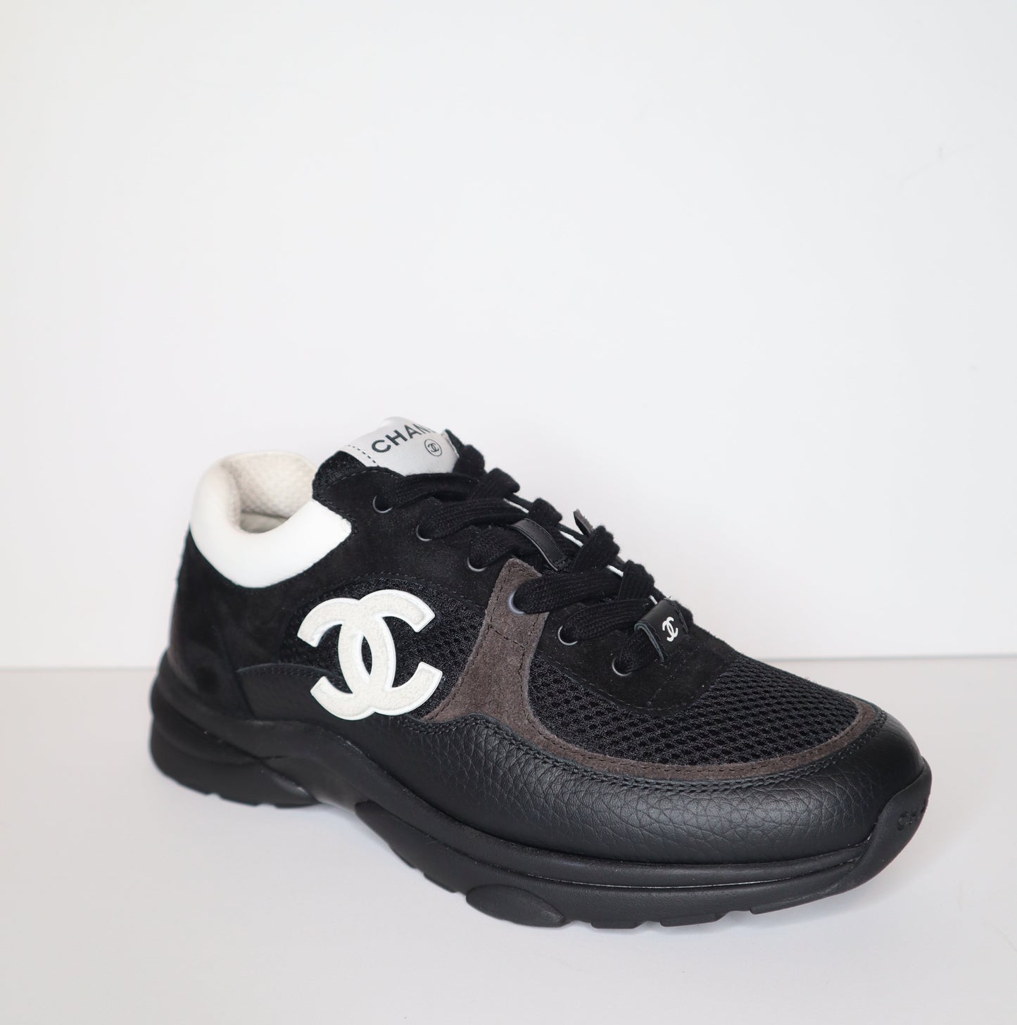 Chanel Runner Sneaker Black/Black/White