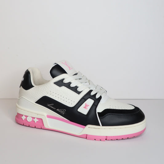 L V Black/ Pink Trainer