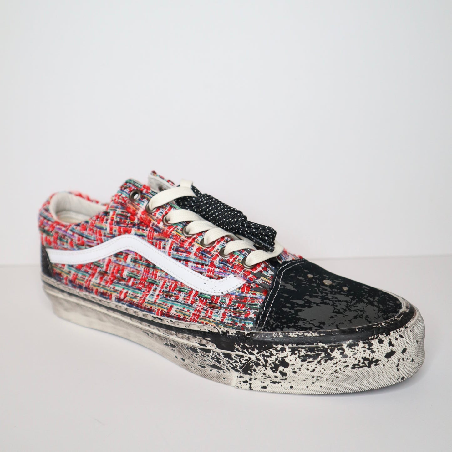 Vans Premium Old Skool Charms Red Black