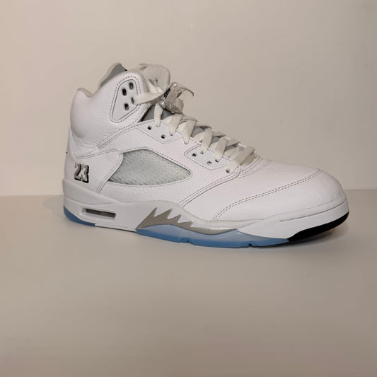 Jordan 5 White Metallic