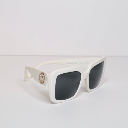 Versace White Sunglasses