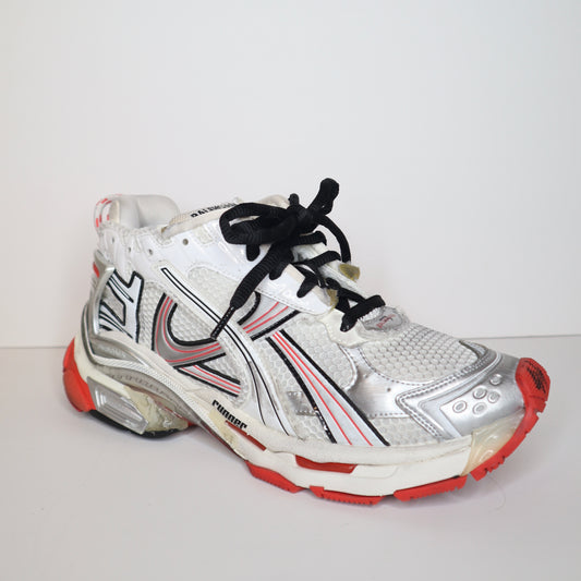 Balenciaga Runner Orange/Silver Sneaker