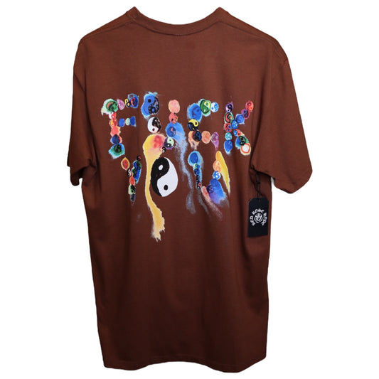 Supreme Ying Yang Brown Tee