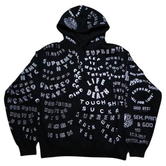 Supreme Too Deadly Hoodie Black