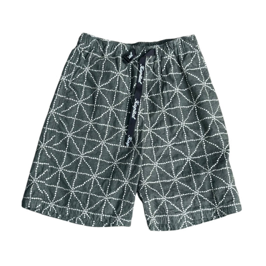 Kapital Embroidered Green Shorts