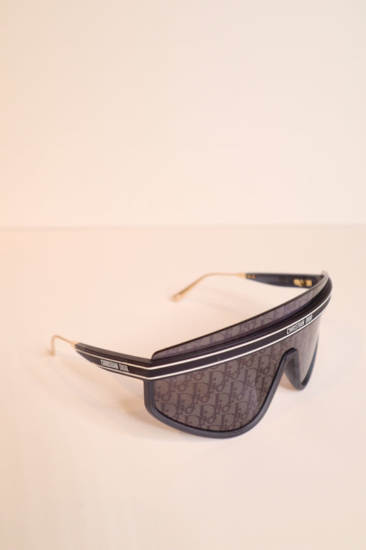 Dior Diorclub Shield Monogram Sunglasses