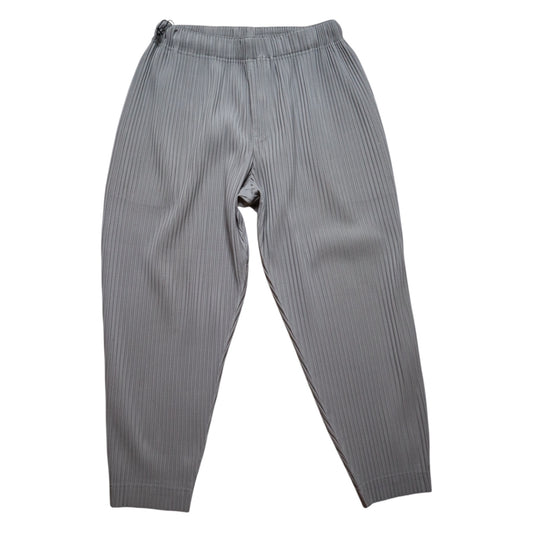 Issey Miyake Pleated Grey Pants