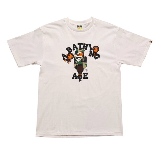 Bape ABC Camo Green Milo Tee