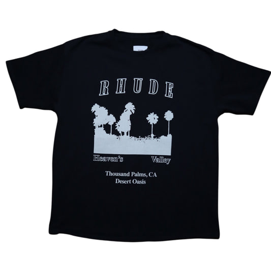 Rhude Thousand Palms Tee Black