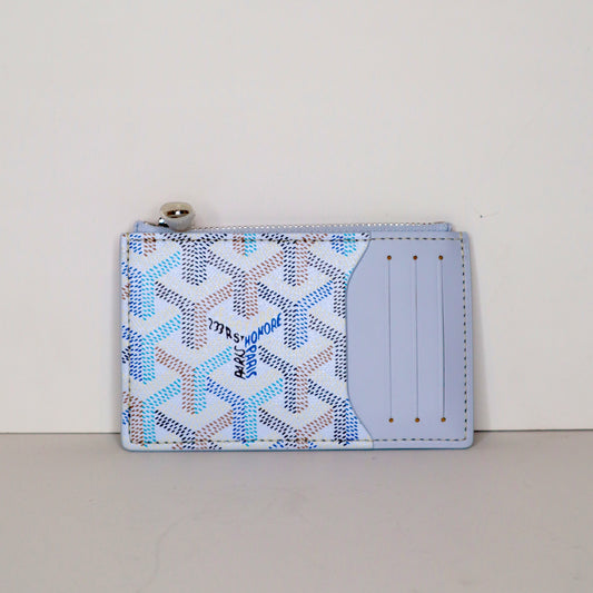 Goyard Bourbon Card Holder Limited Edition Polar Blue
