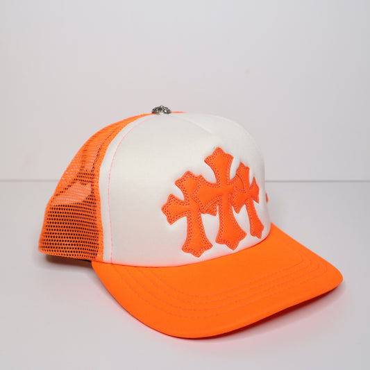 CH Orange Patches Trucker Hat