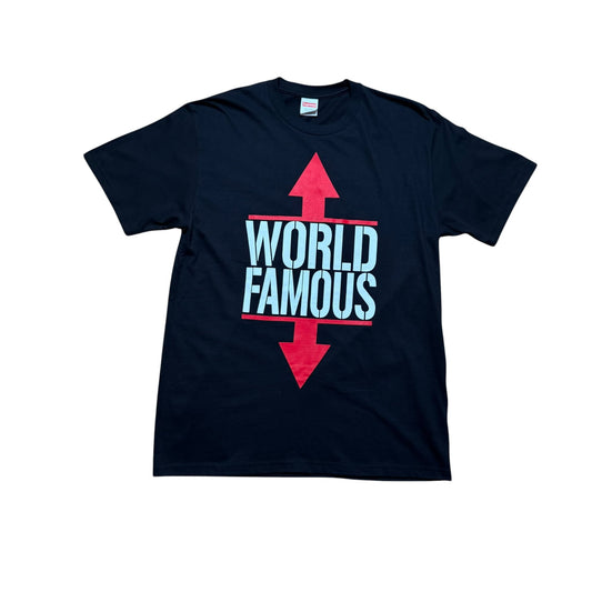 Supreme World Famous Tee Black