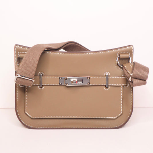 2025 Hermes Gypsiere Etoupe Shoulder Bag