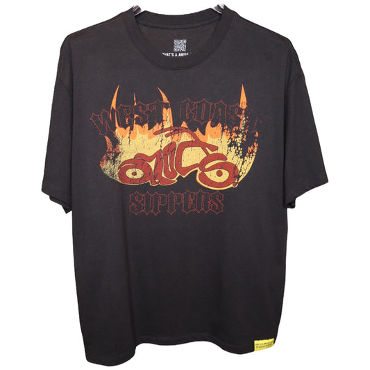 Cough Syrup West Coast Sippers Tee Red