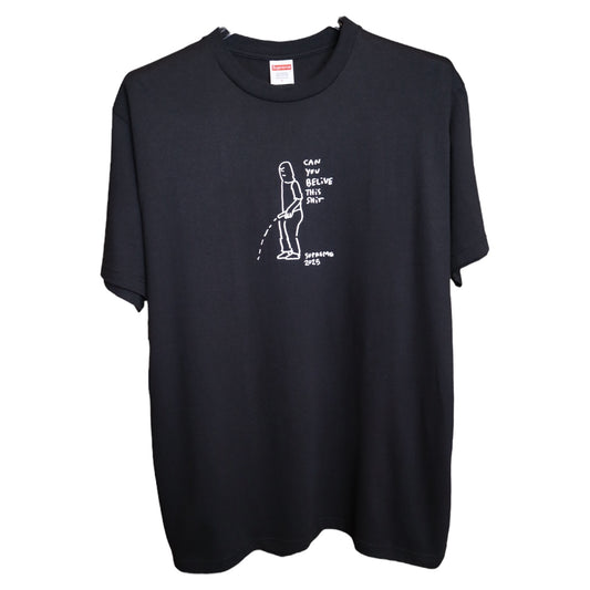 Supreme Gaz Black Tee