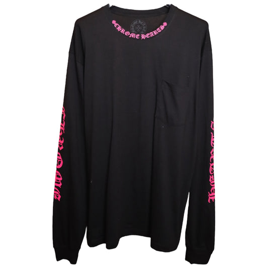 CH Black Hot Pink LS Tee