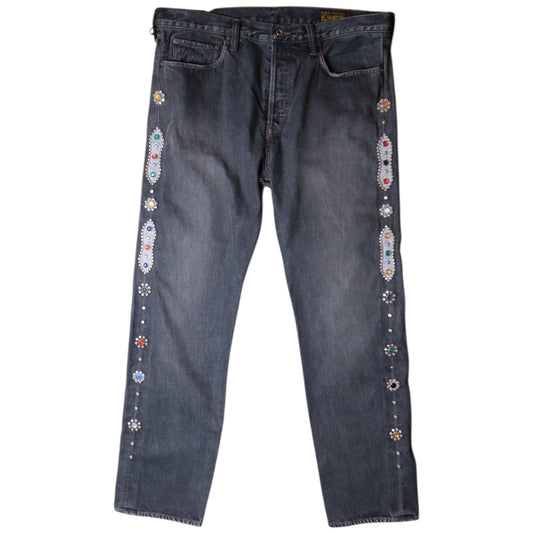 Kapital Studded Jeans Black