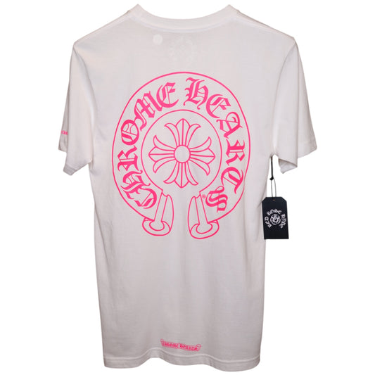 CH White/Pink Pocket Tee