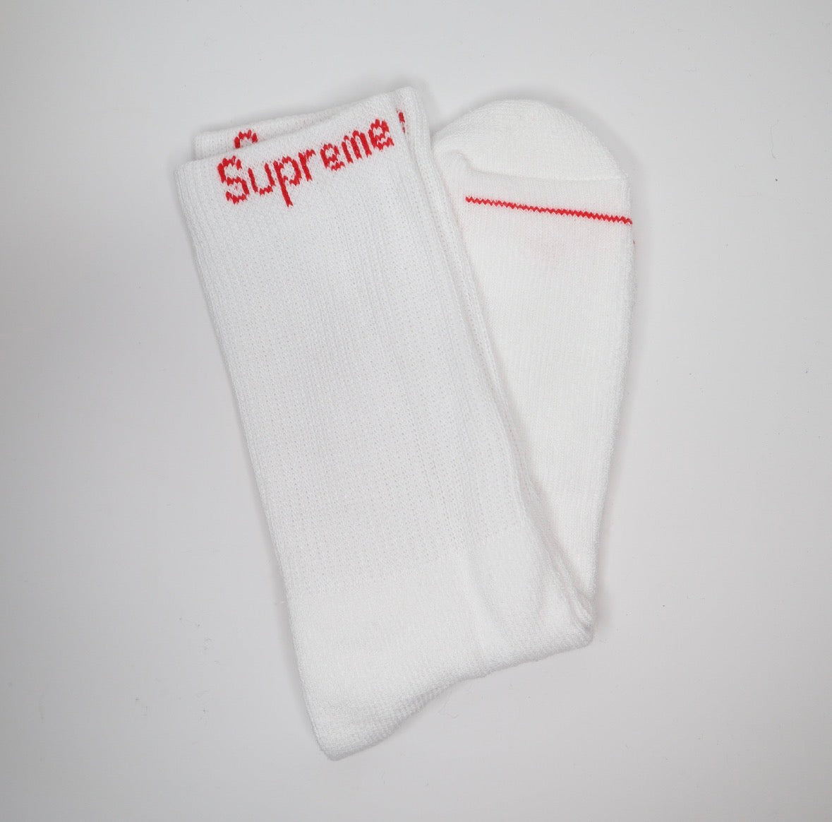 Supreme Socks White