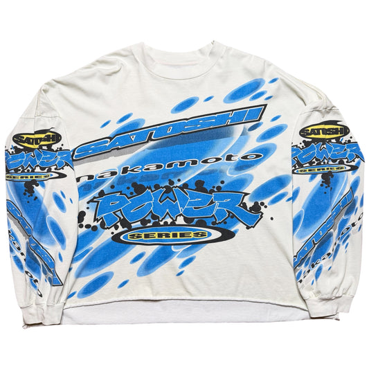 Satoshi Nakamoto Power Serious LS Tee
