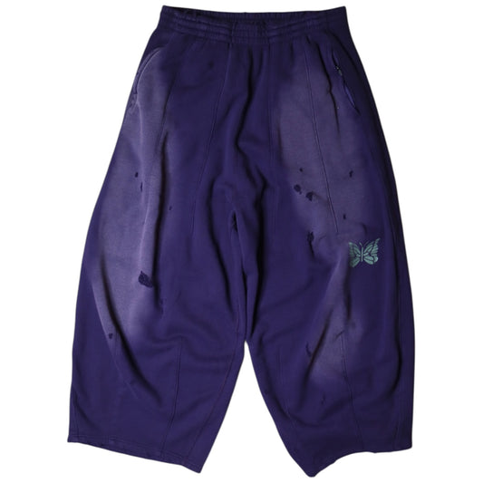 Needles HD Distressed Sweatpants Purple